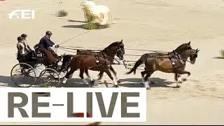 RE-LIVE | Cones - FEI Driving World Championship Four in Hand