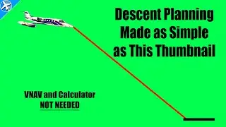 Easy Descent Planning | When to Descend | Professional Pilot | MSFS