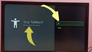 How to Turn OFF Talkback mode on TCL Android TV | How to Turn ON / OFF TalkBack