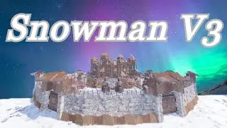 Snowman V3 20+ player clan base | meta base | Mountain roof | Funnel wall