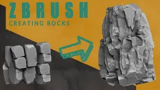 ZBrush Quick Tip Series: ROCK CREATION, REALISTIC AND STYLIZED!!!