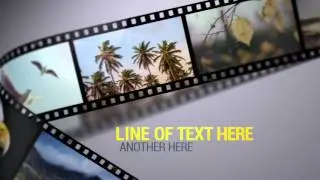 Film Strips After Effects Template