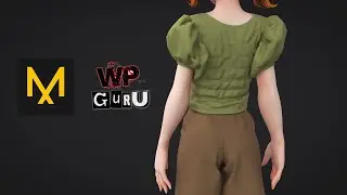 Shirring and Stitching my Puffy Shirt in Marvelous Designer - 3D Shenanigans #3.13