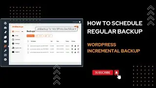 How to Schedule Regular, Incremental Backup for WordPress | Complete Backup & Migration | JetBackup