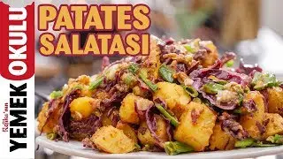 Patates Salatası Tarifi | Hardallı, Mor Lahanalı Patates Salatası Yapımı