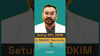 How to Setup SPF, DKIM & DMARC Records in HubSpot #shorts #inboundmarketing #hubspotcrm