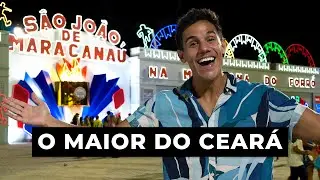 O MAIOR SÃO JOÃO DO CEARÁ | festa junina com praia