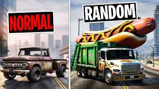 everytime I CRASH my TRUCK gets RANDOMIZED.. GTA 5 RP