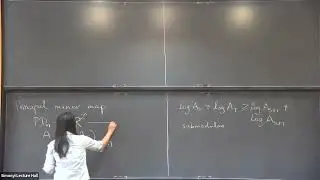 Tropicalizing Principal Minors of Positive Definite Matrices - Josephine Yu