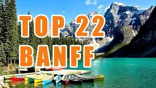 TOP 22 Banff Attractions -  All Things To Do - Scenic Drive - Lake Louise and Jasper