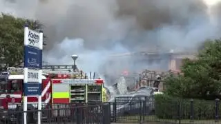 Selsey Academy fire 21st Aug 2016 By Max Gilligan