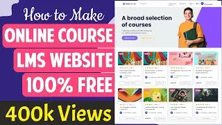 How to Create Online Course, LMS, Educational Website like Udemy with WordPress 2023 - Tutor LMS