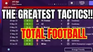 Total Football - FM23 Mobile best tactics