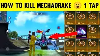 HOW TO KILL MECHADRAKE DRAGON IN FREE FIRE 😮 GET SECRET REWARD