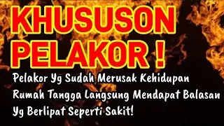 Pelakor Yg Sudah Merusak Kehidupan Rumah Tangga Langsung Mendapat Balasan Yg Berlipat Seperti Sakit!