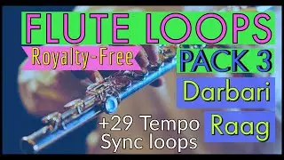 Royalty-free Flute Samples Pack 3 - free loop kit | YB Flute Loop Pack 3 - Darbari Raag 