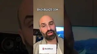 Backblaze has been a lifesaver for me #shorts