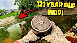 This Remote Creek Hasn’t Been Touched Since 1904! (Magnet Fishing)