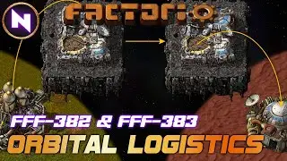 A Closer Look At SPACE LOGISTICS | Factorio DLC Space Age| FFF-382 Logistics Groups & FFF-383