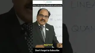 What is the meaning of sensitivity and linearity ?#anamol  #healthcareresearch #medicineexplained