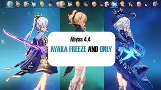 Ayaka freeze C0 || Abyss 4.4