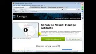 Java Development Tools Nexus