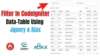 How to apply filter in datatable using jquery