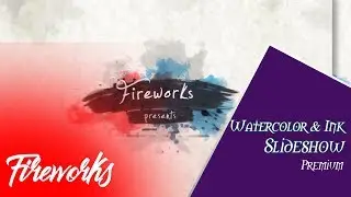 Free After Effects Template Watercolor & Ink
