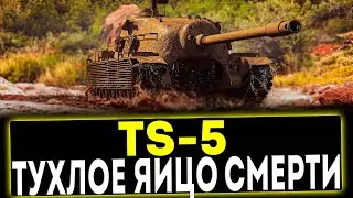 ✅ TS-5 - ТУХЛОЕ ЯЙЦО СМЕРТИ! ОБЗОР ТАНКА! МИР ТАНКОВ