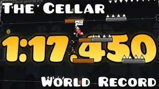 [WORLD RECORD] The Cellar in 1:17.450 (Geometry Dash 2.2)