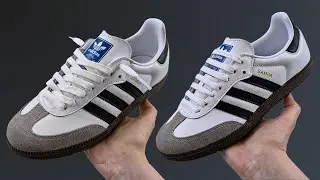 HOW TO LACE ADIDAS SAMBAS SO THEY SLIP ON (2 WAYS)