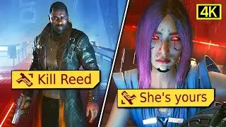 Cyberpunk ► Kill Reed or Betray So Mi (Songbirds Path) — Phantom Liberty Ending. [Both Outcomes]