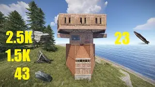 Rust The Solo Hero no soft side bunker base