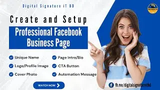 How to Create and Setup a Professional Facebook Business Page | Digital Signature iT BD