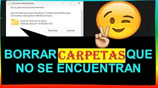 📂🗑️ ¿Cómo eliminar una carpeta que no se deja? 📂🗑️ WINDOWS 11 ✅ Solución fácil y rápida 👌