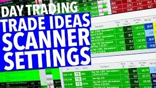 TRADE IDEAS SCANNER SETTINGS! Setup!