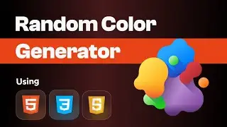 "Frontend Projects: Develop a Random Color Palette Generator Using HTML, CSS, and JS!"