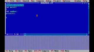 print number in C.