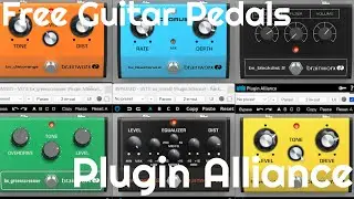 Free Guitar Pedals by Plugin Alliance (No Talking)