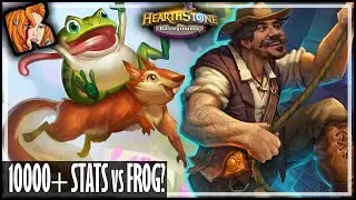 10000+ STATS vs FROG??? - Hearthstone Battlegrounds