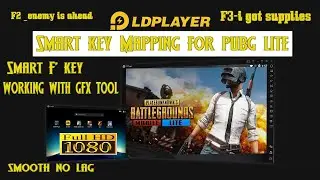 LD Player Pubg Mobile Lite Smart Key Mapping With 1080p/2k