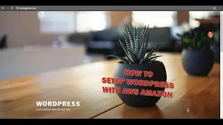 Install Wordpress on Amazon EC2 - With ur Own Domain
