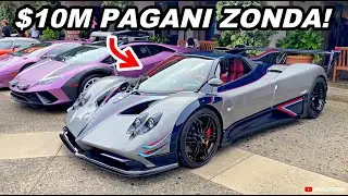 $10M Pagani Zonda Arrivederci, Jesko, Revuelto, P1, Chiron SS, LaFerrari, F1, F40, SP3, Venom F5