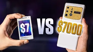 $7 Smartphone vs $7,000 Smartphone.