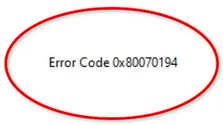 How To Fix Onedrive Error Code 0x80070194 Windows 10