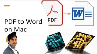 Convert PDF to Word #macbookairm2