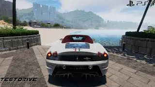 Test drive unlimited SC: Ferrari Scuderia Spider 16M '08 - Gameplay & Free Roam [PS5]