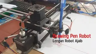 DIY Drawing Pen Robot -  Robot Menggambar dan Menulis Otomatis !