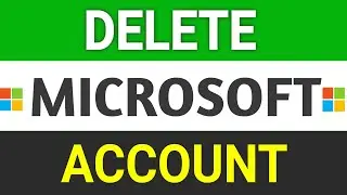 How To Delete Microsoft Account 2021 Permanently! (Close your Microsoft Account)