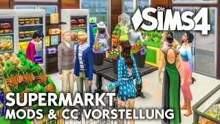 Supermarkt Mod & Objekte für Die Sims 4 als Download | CC Vorstellung (deutsch)